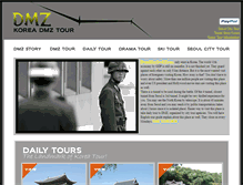 Tablet Screenshot of koreadmztour.net